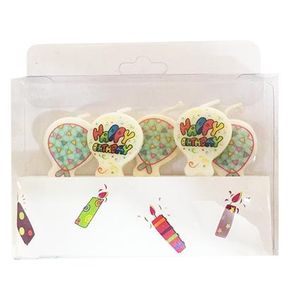 candles for celebrating birthday in distinctive shapes colors (5) pieces
