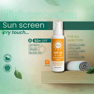 Caramel Care sun screen 100 ml