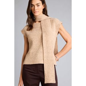 Defacto فيست تريكو مضلع قصة عادية بسكارف