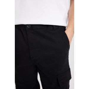Defacto Man Regular Jogger Trousers - Black