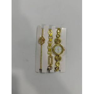 Danlex ساعة يد نسائية رسمية من الفولاذ المقاوم للصدأ 4