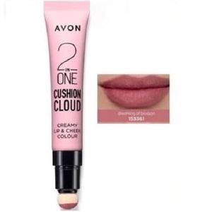 Avon 2 في واحد كريمي للشفاه والخدود 10 مل دريمنج أوف بلوسوم