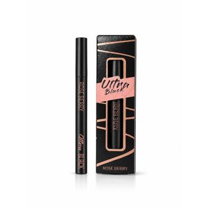 Rose Berry Ultra Black Liquid Eyeliner INTENSIVE FARBE 1g