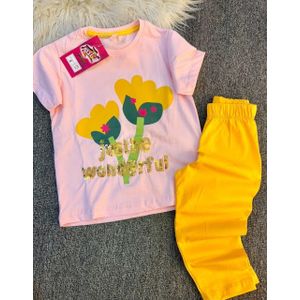 بيجاما بناتى قطن مطبوع كمبيوتر    بنتكور 