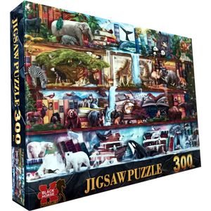 Black Horse  PUZZLES 300 PIECES 