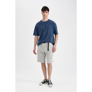 Defacto Man Oversize Fit Short - Grey