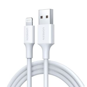 Ugreen US155 USB to Lightning Charging Cable 1M - White