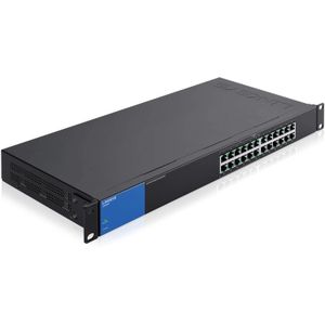 Linksys لينكسيس جهاز تحويل الشبكة جيجابت ايثرنت 24 مخارج