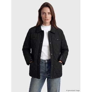 LC Waikiki Shirt Collar Quilted Women's Puffer Coat