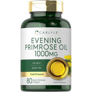 Carle زيت زهرة الربيع Evening Primrose Oil 1000 مجم - 80 كبسولة جيلاتينية