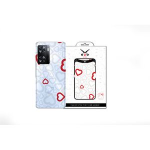 OZO Skins Ozo Ray skins Transparent Bright Love Heart (SV517BLH) (Not For Black Phone) For Oppo A77 4G