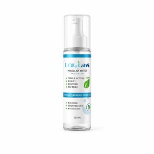 Lük-Labs Micellar Water 250ml - Waterproof Makeup Remover for Face, Eyes & Lips - Cleansing, Hydrating & Soothing Micellar Cleanser