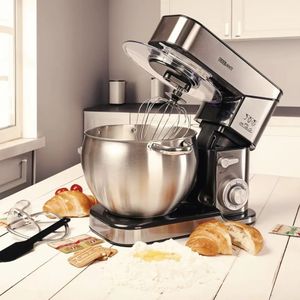 Black & Decker Stand Mixer, 1000 Watt, 4 Liter, White - SM1000, Best price  in Egypt