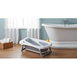 بانيو استحمام سيليكون ديجيتال 2 قطع (بانيو + كرسي استحمام)