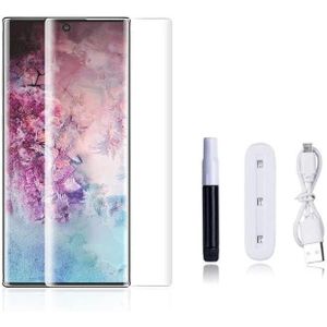 Screen Protector For Oppo Reno 12, UV Glass 3D Curved Tempered Glass Screen Protector Anti Scratch 9H hardness