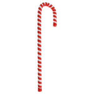 100pcs Red And White Handmade Christmas Candy Cane Miniature Food