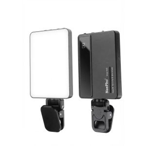NeePho M27 LED lighting, powerful, rotating, with various lighting modes, can be attached to the camera, mobile phone, or computer, and is an external lighting for all content creators