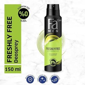 Fa فا من فريشلي فري - بخاخ مزيل عرق برائحة النعناع والبرغموت