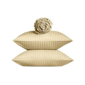 طقم ملاءات سرير فاخرة ممتازة - ملاءة سرير فائقة النعومة، تسمح بمرور الهواء، لطيفة على البشرة، مزودة بجيوب مطاطية عميقة، تتضمن غطاء وسادة واحد وملاءة سرير واحدة، مصنوعة من بيج، مقاس 120 × 200 سم