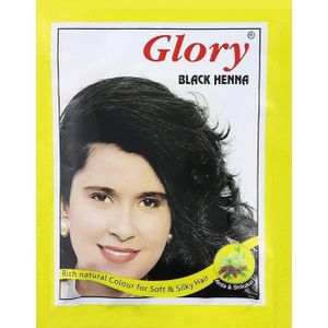 Glory Black Henna Rich Natural Colour For Soft & Silky Hair 10gm