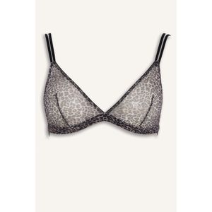 Defacto حمالة صدر برا بدون بطانة تايجر تول