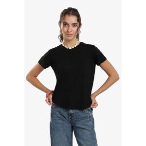 Carina Asymmetrical Hem Basic Top