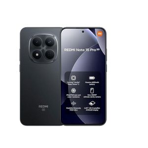 XIAOMI  Redmi Note 15 Pro 5G - 12GB RAM - 512GB - Black