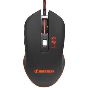Jertech ماوس ألعاب سورد XP10 RGB - مستشعر بصري 3200 نقطة لكل بوصة - معدل تصويب 1000 هرتز - كابل مضفر من جيرتيك 