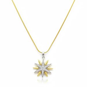 VILLMAR Gold-Tone Pendant Necklace  Elegant Women's Gold-Tone Chain Necklace - Contemporary Design