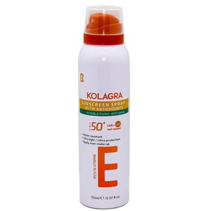 Kolagra Sun Screen Spf 50+ Spray With Antioxidants 150 Ml