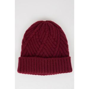 Defacto Girls' Basic Plain Knit Beanie