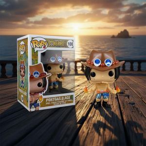Funko POP Anime: One Piece Portgas D. Ace – Collectible Vinyl Action Figure – Detailed Anime Character Model – Durable Display Box – Perfect Gift Idea for Kids, Adults & Anime Fans – Adds Value to Any Collection
