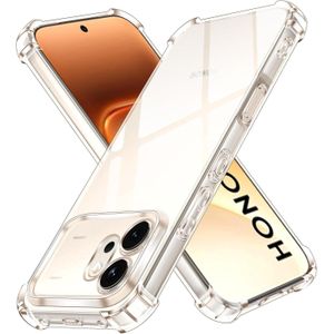 جراب حماية شفاف مضاد للصدمات – تصميم نحيف مع حواف مرتفعة – متوافق مع HONOR 600 5G