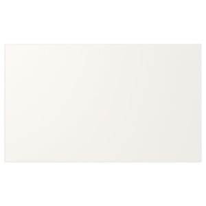 Drawer front, high Utosta drawer front, white, rectangular, fiberboard, clean, minimalist design.