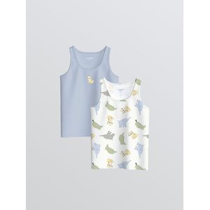 LC Waikiki Printed Boy's Tank Top 2 Pack