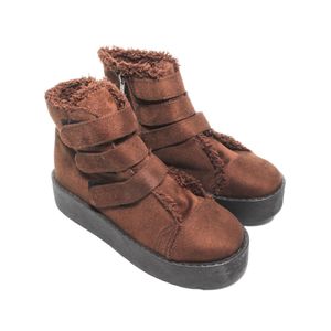 Glitter هاف بوت حريمي من جليتر - بني