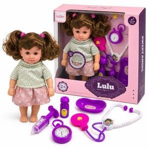 Lulu Musical Doctor Doll with Medical Play Set Accessories - L6223A