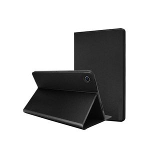 جراب ذكي لجهاز سامسونج جالاكسي تاب A9 بلس 11 بوصة إصدار 2023 (SM-X210 / SM-X215)، جراب أنيق رفيع من الجلد الصناعي مع حامل وحماية للزوايا، أسود اللون