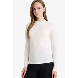 Defacto تونيك كم طويل سليم فيت