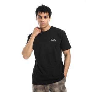 Diadora تي شيرت قطن أساسي للنساء - رمادي - ديادورا
