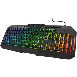 uRage Exodus 700 Semi-Mechanical Gaming Keyboard, Black
