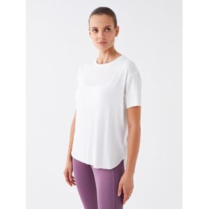 LC Waikiki Crew Neck Plain Short Sleeve Women's Sports T-Shirt