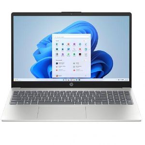HP LAPTOP AI 15-fd2000ne , Intel Core Ultra 5 225U Processor, 15.6 Inch FHD Display, 512 GB SSD, 16 GB RAM DDR5, Intel Integrated Intel Graphics, Win11 Home, Natural Silver - C53H6EA
