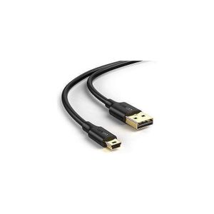 Ugreen  (10355) USB 2.0 A Male to Mini 5 Pin Male Cable 1m (Black)
