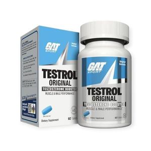 Gat Testrol Original 60 Tablets 30 Servings - 30-Day Advanced Testosterone, Male Vitality & Muscle Performance Matrix - Non-GMO & Gluten-Free