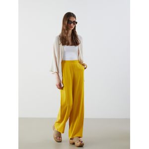 LC Waikiki Elastic Waist Wide Leg Women's Trousers