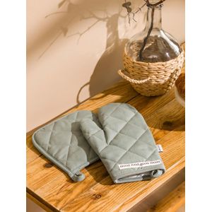 LC Waikiki Quilted Patterned Oven Mitten And Pot Holder