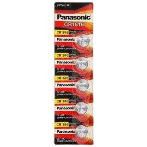 Panasonic CR2032 Lithium Battery, 3V Coin Cell Design, 5-Pack. Long-life batteries for car remotes, speaker remotes, laptop batteries, watches, calculators, and some blood glucose meters.
