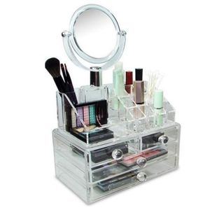 As Seen On Tv منظم الميكب 3 دور بالمرايا