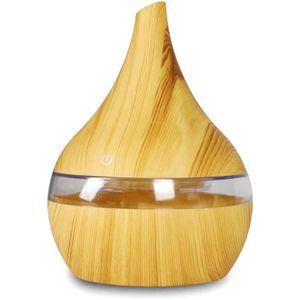 Ultrasonic Aroma Humidifier USB 5V Air Diffuser with Color Changing LED Light, Portable Essential Oil Diffuser, Quiet Mist Humidifier for Bedroom Home Office, Mini Cool Mist Air Purifier